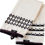 Disney Kitchen Towels White Cotton Geometric Hanging Loop-0