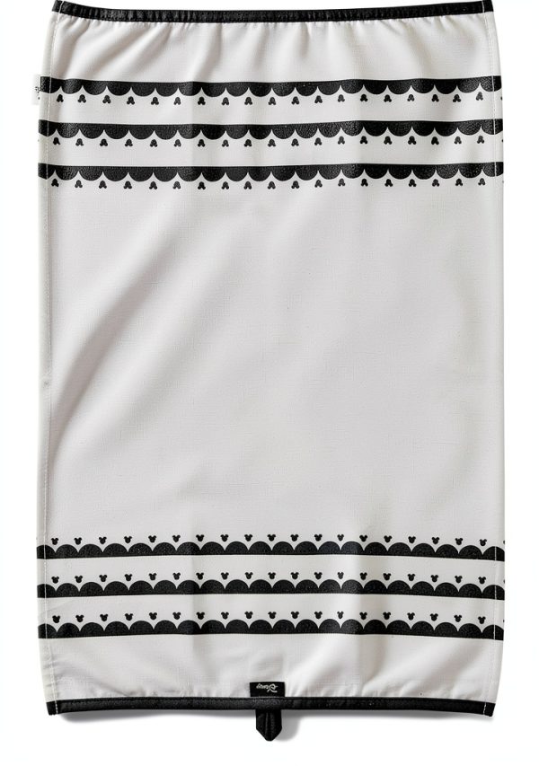 Disney Kitchen Towels White Cotton Geometric Hanging Loop-10