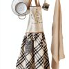 DII Cotton Apron Plaid Design Kitchen Cooking Protection-2