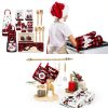 Christmas Kitchen Set Whaline Cotton Apron-3