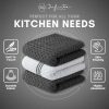 Kitchen Towels 3 Pack Cotton Super Absorbent Infinitee-4