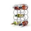 Gusto Nostro Black Wine Rack Modern Design-5