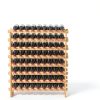 VEVOR Bamboo Wine Rack 72 Bottle Original Wood-7