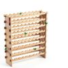 VEVOR Bamboo Wine Rack 72 Bottle Original Wood-5