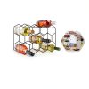 Gusto Nostro Black Wine Rack Modern Design-4