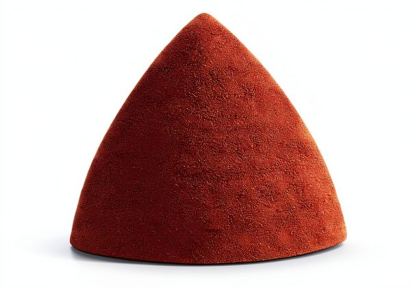 Triangle Oscillating Multi Tool Sanding Pads, 60Pcs 3-1/8 Inch Oscillating tool sandpaper for Triangle Multitool Sanding pads assorted 40/60/80/120/180/240 Grits-1